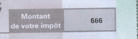 <br />
Une somme de 666€ 