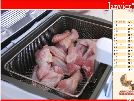 [PHOTO]calendrier pitits chapons cromeugnons dans un panier